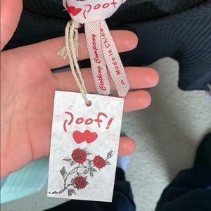 Hooded long sleeve sweater, never been worn!